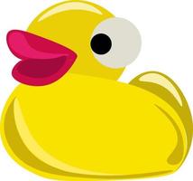 Duck for bathing, illustration, vector on white background.