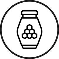 Honey Icon Style vector