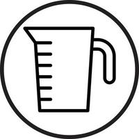 Measuring Cup Icon Style vector