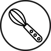 Whisk Icon Style vector