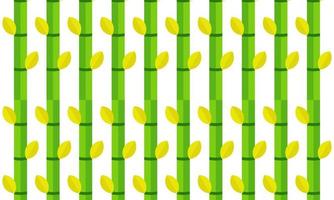 bamboo tree background with nature theme vector