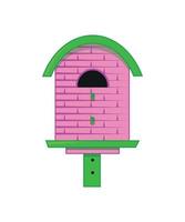 Vector illustration of Birdhouse