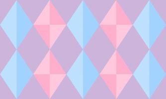 Geometric Pattern Background, Square Line Art Vector. Blue, Pink, Purple Pastel Color, Trendy Background. Eps10 Vector