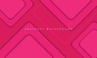 Pink square abstract background vector