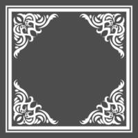 Decorative frame with corners. - Vector. vector