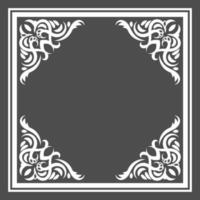 Decorative frame with corners. - Vector. vector