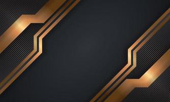 Abstract black and gold luxury background. - Vector. vector