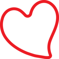 Minimal simple Cute Heart png