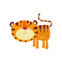 carino gattino cartone animato illustrazione png