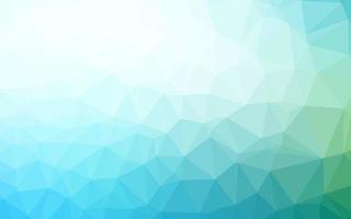 Light Blue, Green vector polygon abstract background.