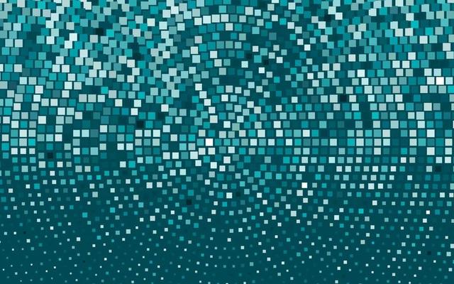 Light BLUE vector pattern in square style.