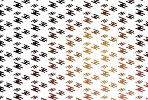 Light Orange vector layout with flat lines.