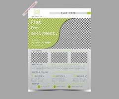 Template vector design for Brochure, AnnualReport, Magazine, Poster, Corporate Presentation, Portfolio, Flyer, infographic, layout modern with blue color size A4, Front and back, Easy to use and edit.