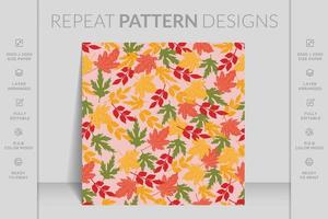 Luxury hand drawn vintage 3d seamless ornamental colorful flowers floral pattern design background vector