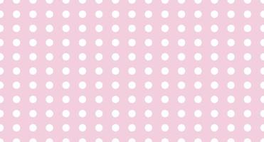 Seamless polka dot pattern. Vector repeating texture. Polka dot with color pastel background. Pink polka dot pattern. Pink polka wrapping texture. Vector illustration