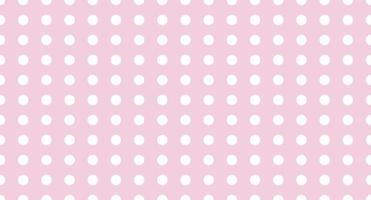 Seamless polka dot pattern. Vector repeating texture. Polka dot with color pastel background. Pink polka dot pattern. Pink polka wrapping texture. Vector illustration