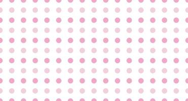Seamless polka dot pattern. Vector repeating texture. Polka dot with color pastel background. Pink polka dot pattern. Pink polka wrapping texture. Vector illustration