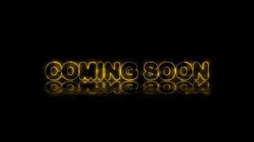 Coming Soon Text Scifi Movie Trailer Energizer Saber video