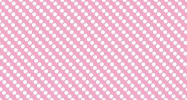 Seamless polka dot pattern. Vector repeating texture. Polka dot with color pastel background. Pink polka dot pattern. Pink polka wrapping texture. Vector illustration