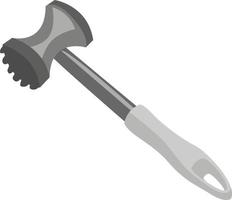 Kitchen hammer, illustration, vector on white background