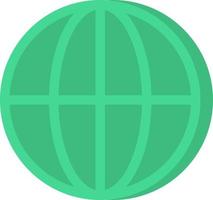 Web globe icon, illustration, vector, on a white background. vector