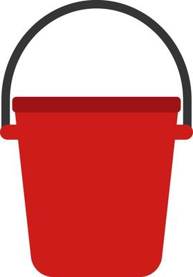 Buckets PNG Transparent, Pink Bucket, Bucket Clipart, Bucket, Red