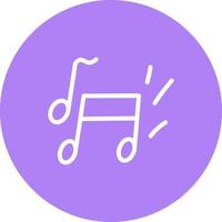 Love music, illustration, vector on a white background.