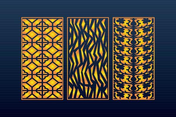 Abstract Geometric islamic Background Decorative Arabic Ornament Cnc Cut Laser Pattern