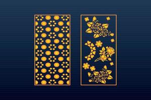 Abstract Geometric islamic Background Decorative Arabic Ornament Cnc Cut Laser Pattern vector