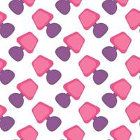 Pink lamp ,seamless pattern on white background. vector