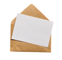 envelope com cartão png