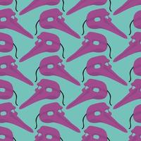 Venetian mask pattern , illustration, vector on white background