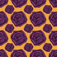 Cute rose pattern , illustration, vector on white background