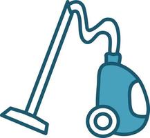 Vacuum cleaner, illustration, vector on a white background.