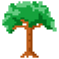 Pixel-Art-Baum-Symbol png