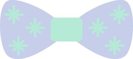 Purple bow, illustration, vector, on a white background. vector