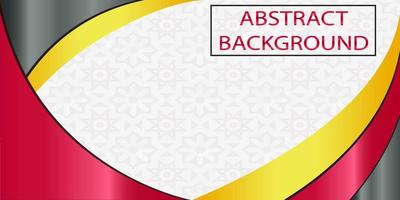 abstract minimalis background with ribbons and gradient colour vector