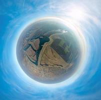 Planet With Rivers photo