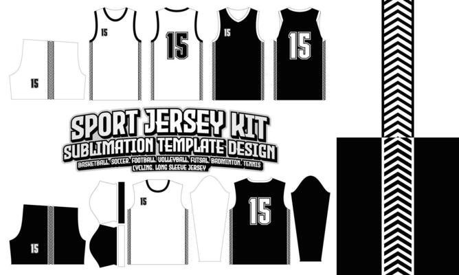 Basketball Jersey Template Vector Art, Icons, and Graphics for Free Download