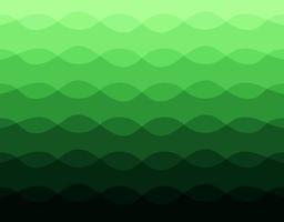 Green wavy gradient background for template, banner, advertising. vector