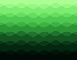 Green wavy gradient background for template, banner, advertising. vector