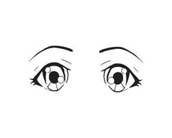 Vector illustration of Eyes Expression