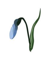 Vector illustration of Flower