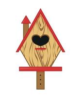 Vector illustration of Birdhouse