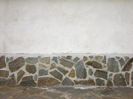 industrial style Wall with stones finish photo