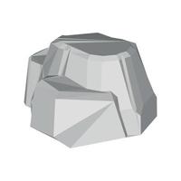 Vector illustration of 3D Stone