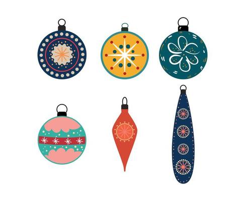 Set of Christmas Toys