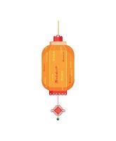 Vector illustration of Chinese lantern