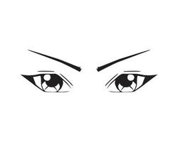 Vector illustration of Eyes Expression