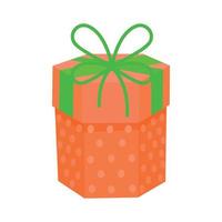 ilustración vectorial de caja de regalo vector